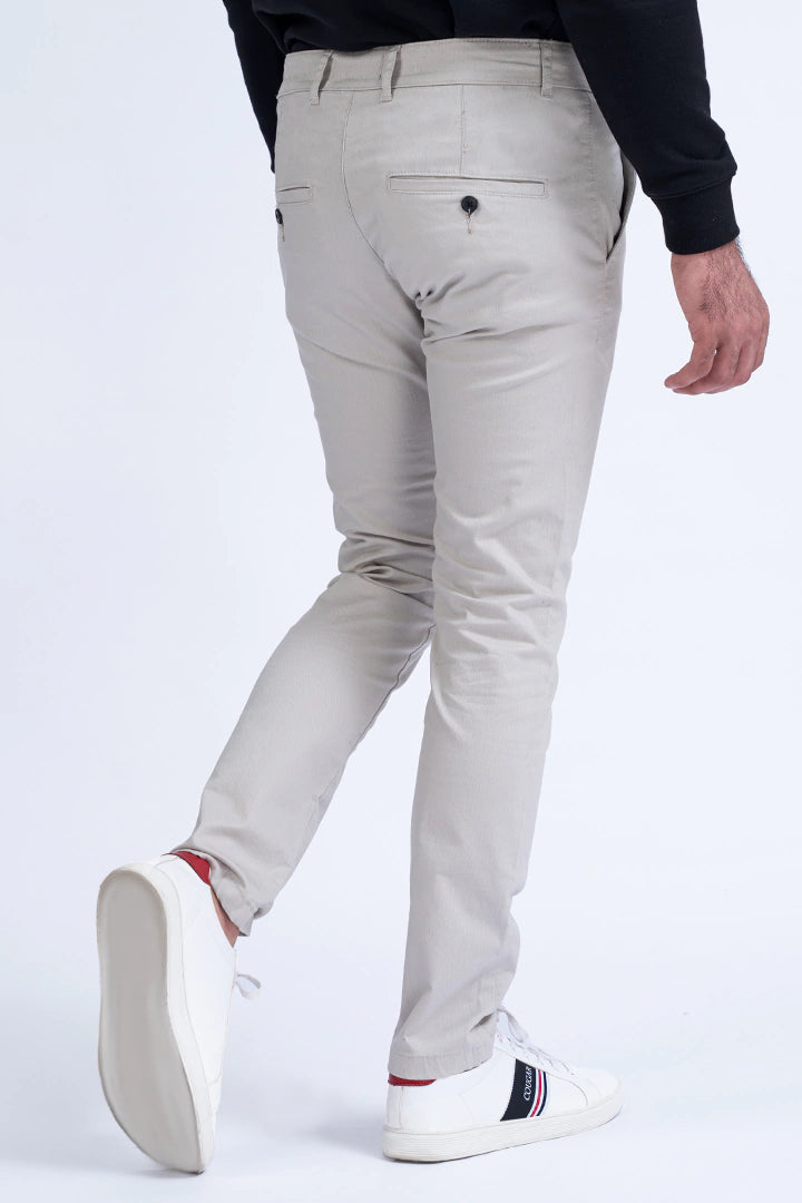 Slim Fit Stone Chino Pants