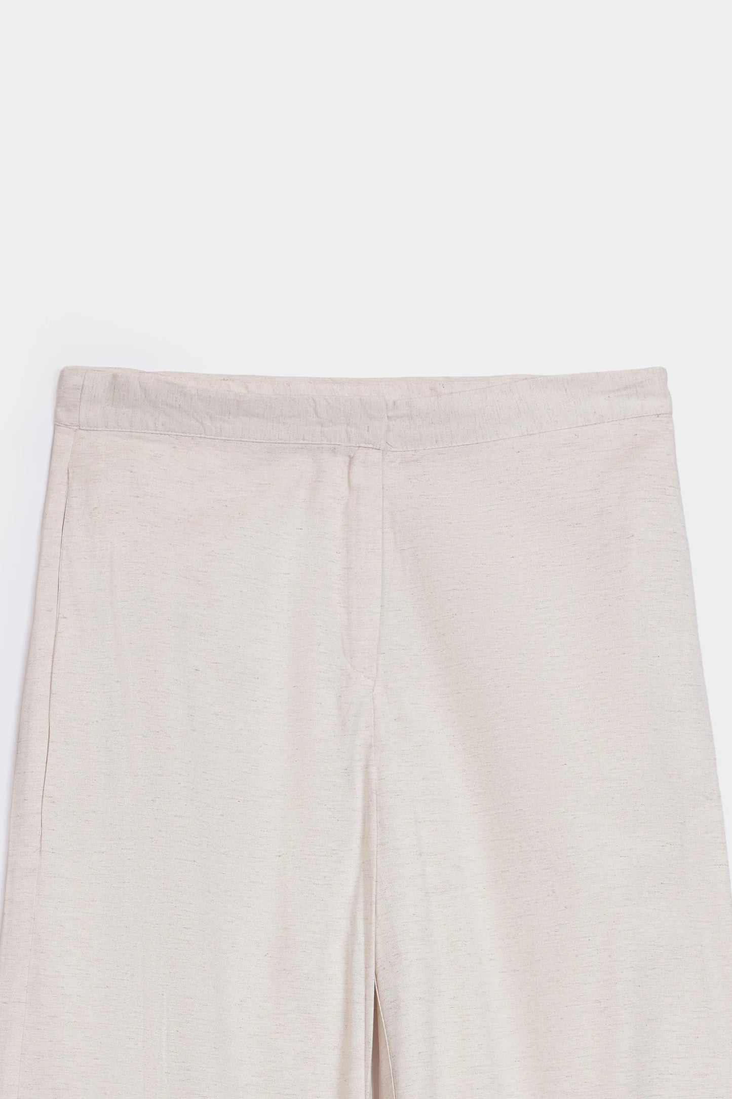 Slub Cotton Textured Trousers - Cougar Clothing