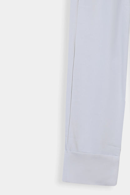 Trousers With Cuffed Hem