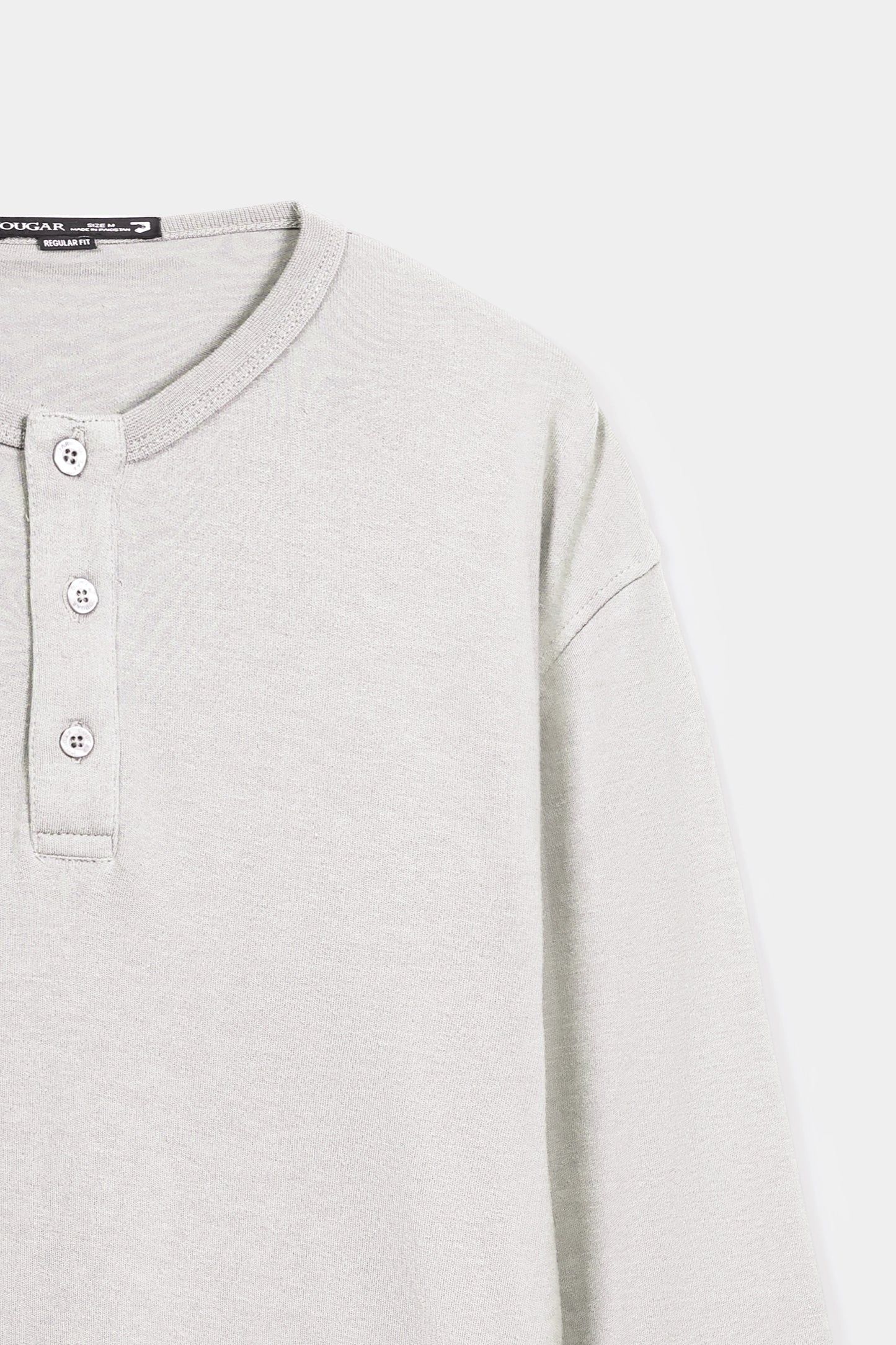 Basic Henley T-Shirt - Cougar Clothing