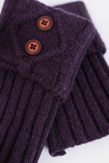 Knitted Boot Cuffs | Short Leg Warmers - Cougar Clothing