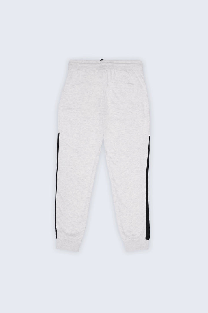 Contrast Striped Slim Fit Knitted Jogger Pants