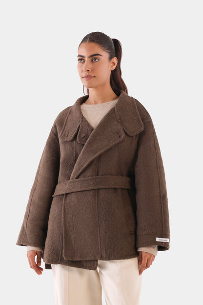 Belted Wrap Coat