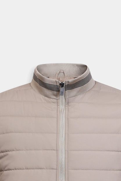 Quilted Mock Neck Jacket - Cougar Clothing