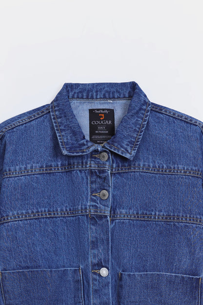 Flap Pocket Denim Jacket