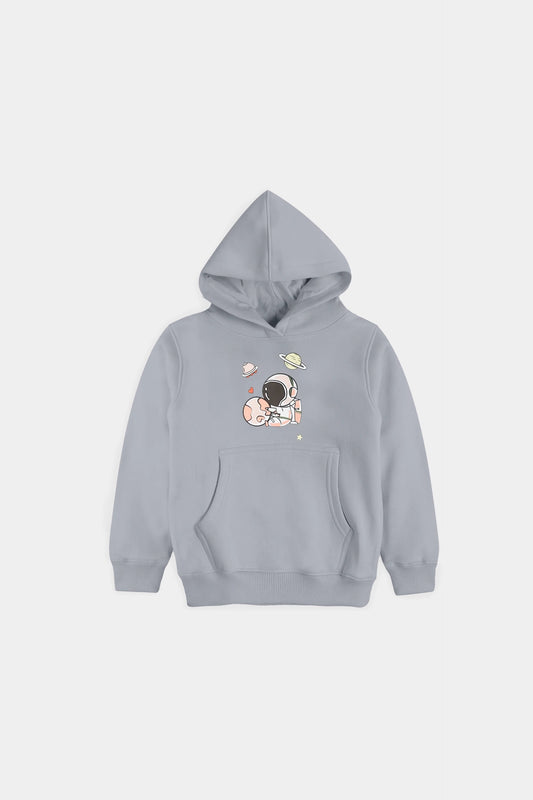 Astronaut Print Hoodie - Cougar Clothing