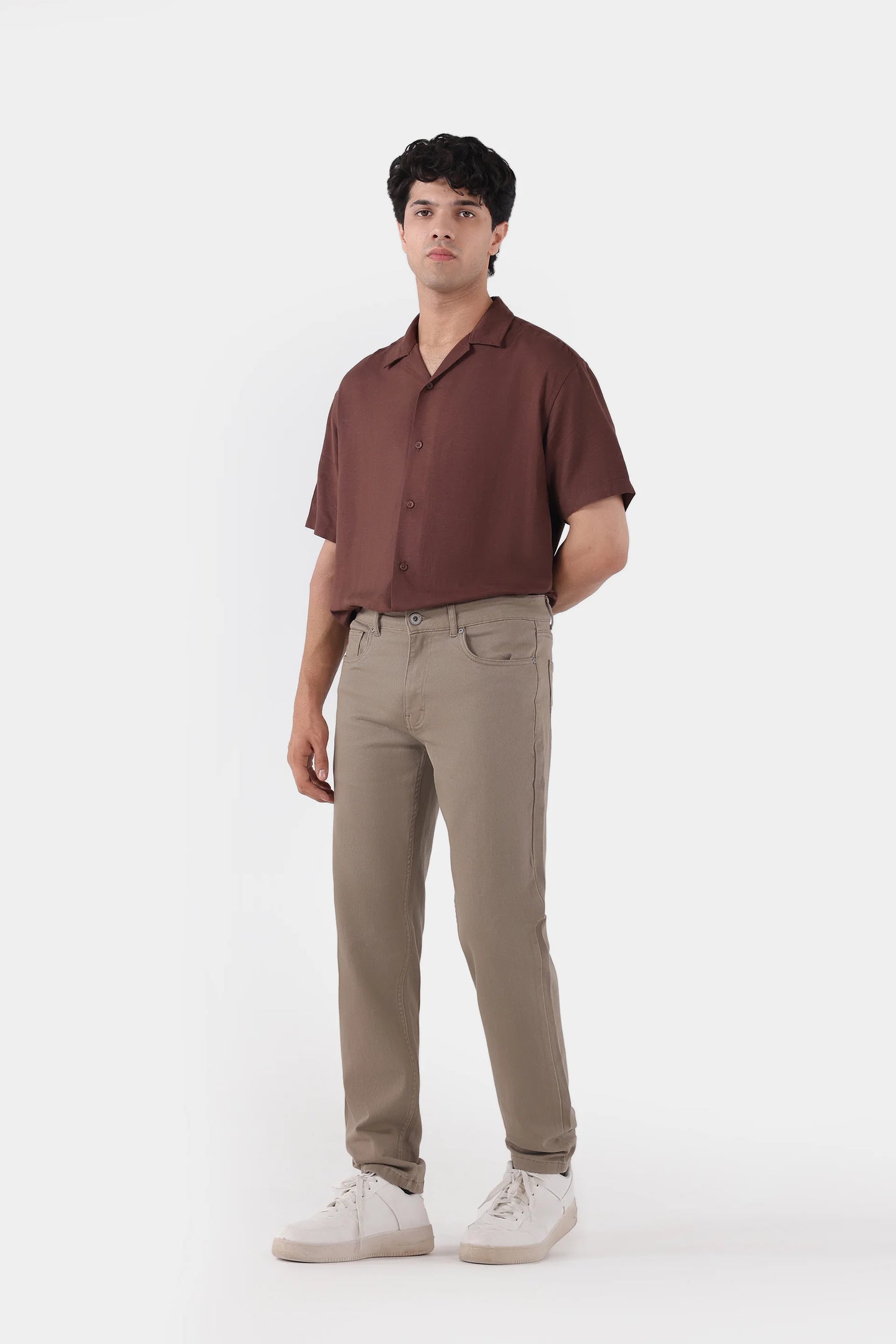Slim Fit 5 Pocket Pants - Cougar Clothing
