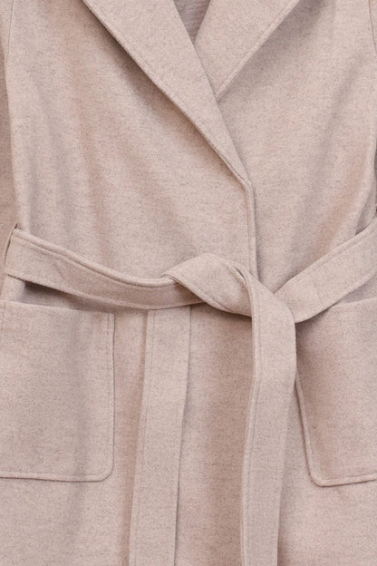 Hooded Belted Coat - Cougar Clothing