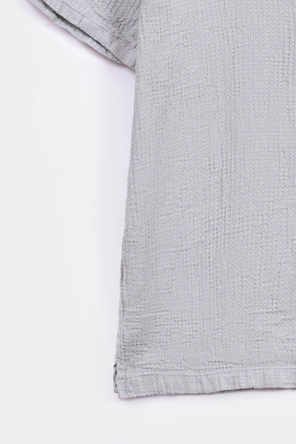 Textured Resort Collar Shirt - Cougar Clothing