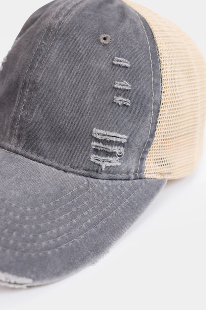 Denim Contrast P-Cap - Cougar Clothing