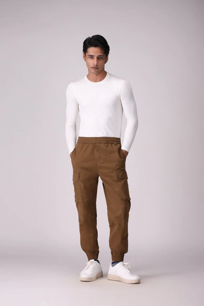 Slim Fit Cargo Jogger Pants - Cougar Clothing