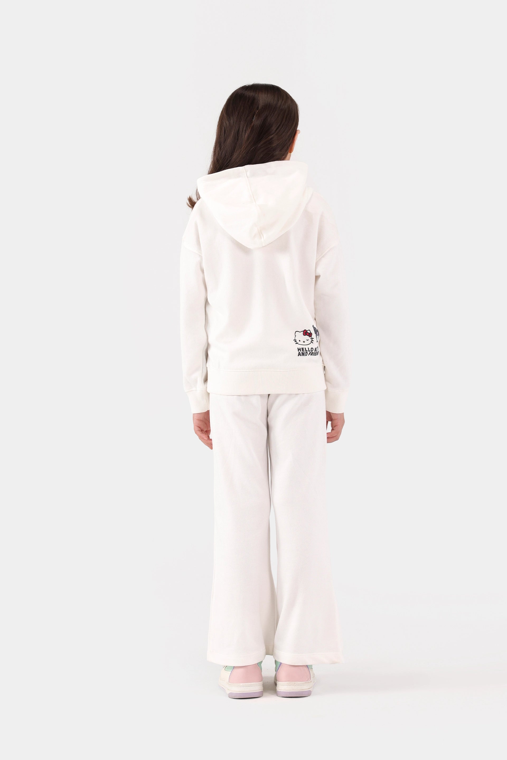 Kitty print Hoodie - Cougar Clothing