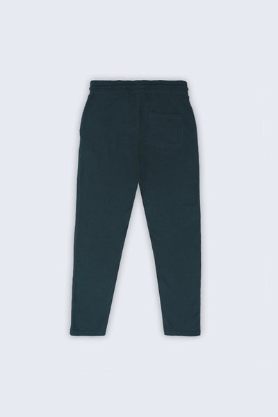 Teal Relax Fit Knitted Trousers