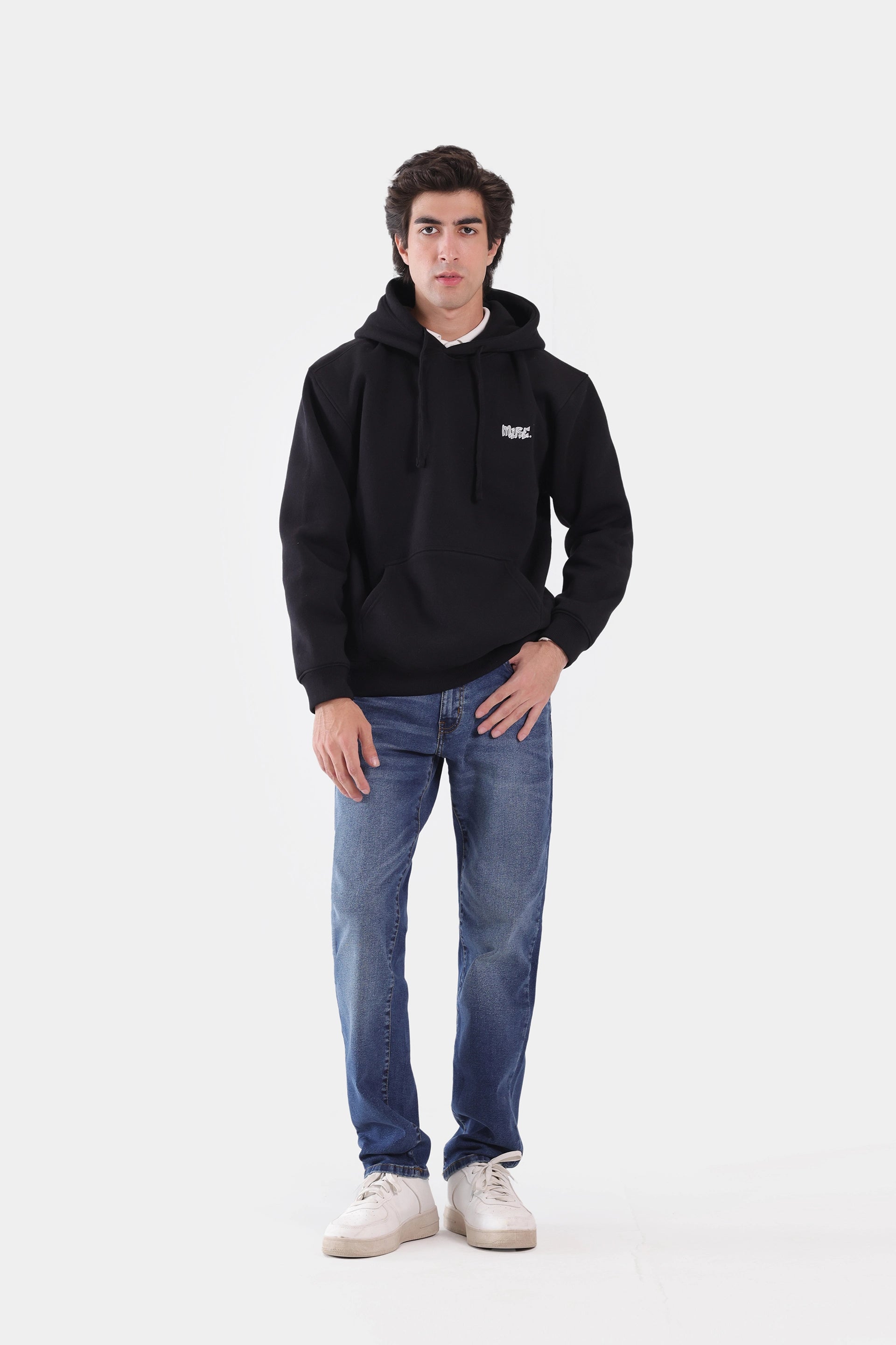 Embroidered Vibe Pullover Hoodie - Cougar Clothing