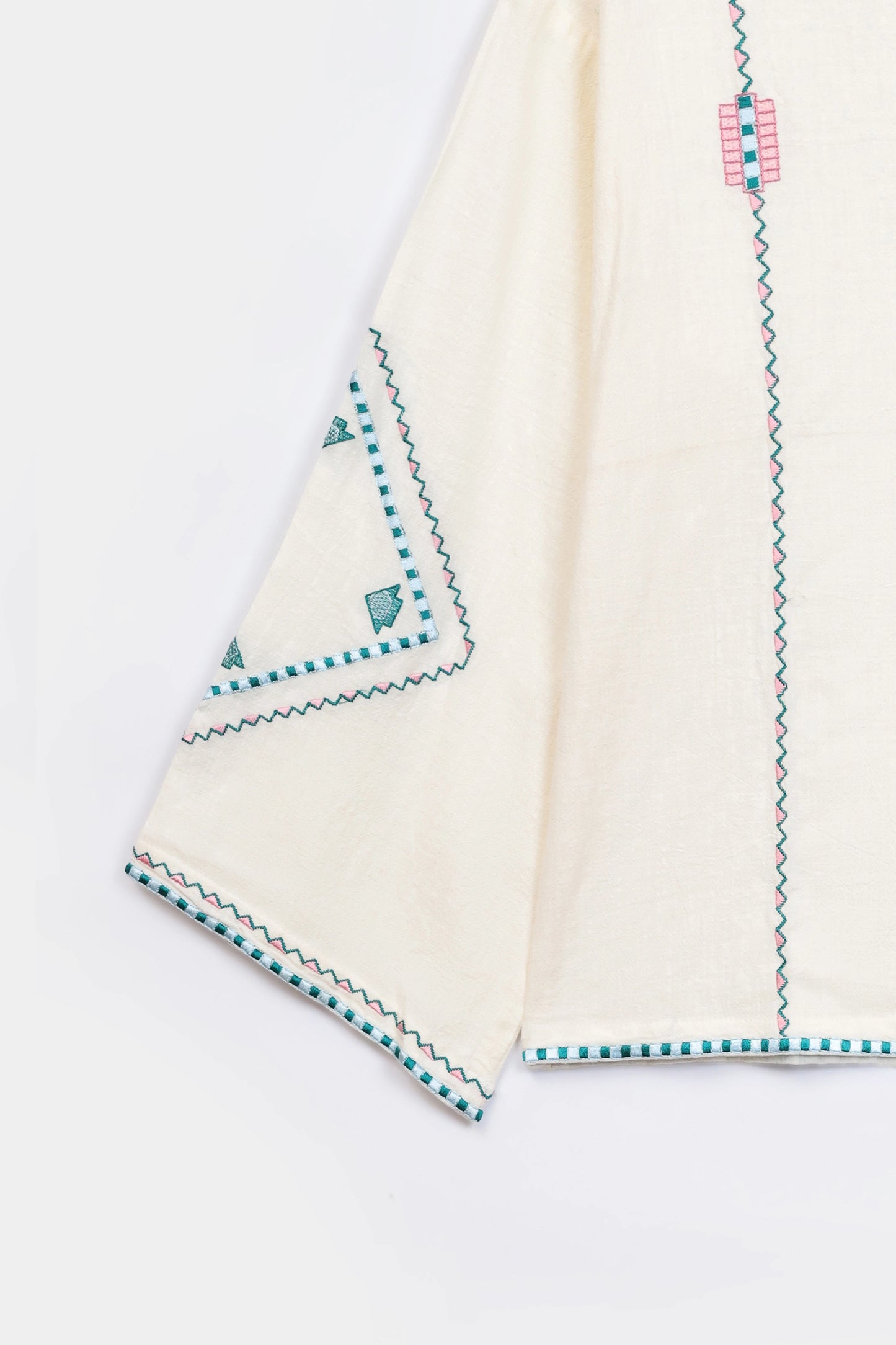 Embroidered Cross-Hatch Tunic - Cougar Clothing