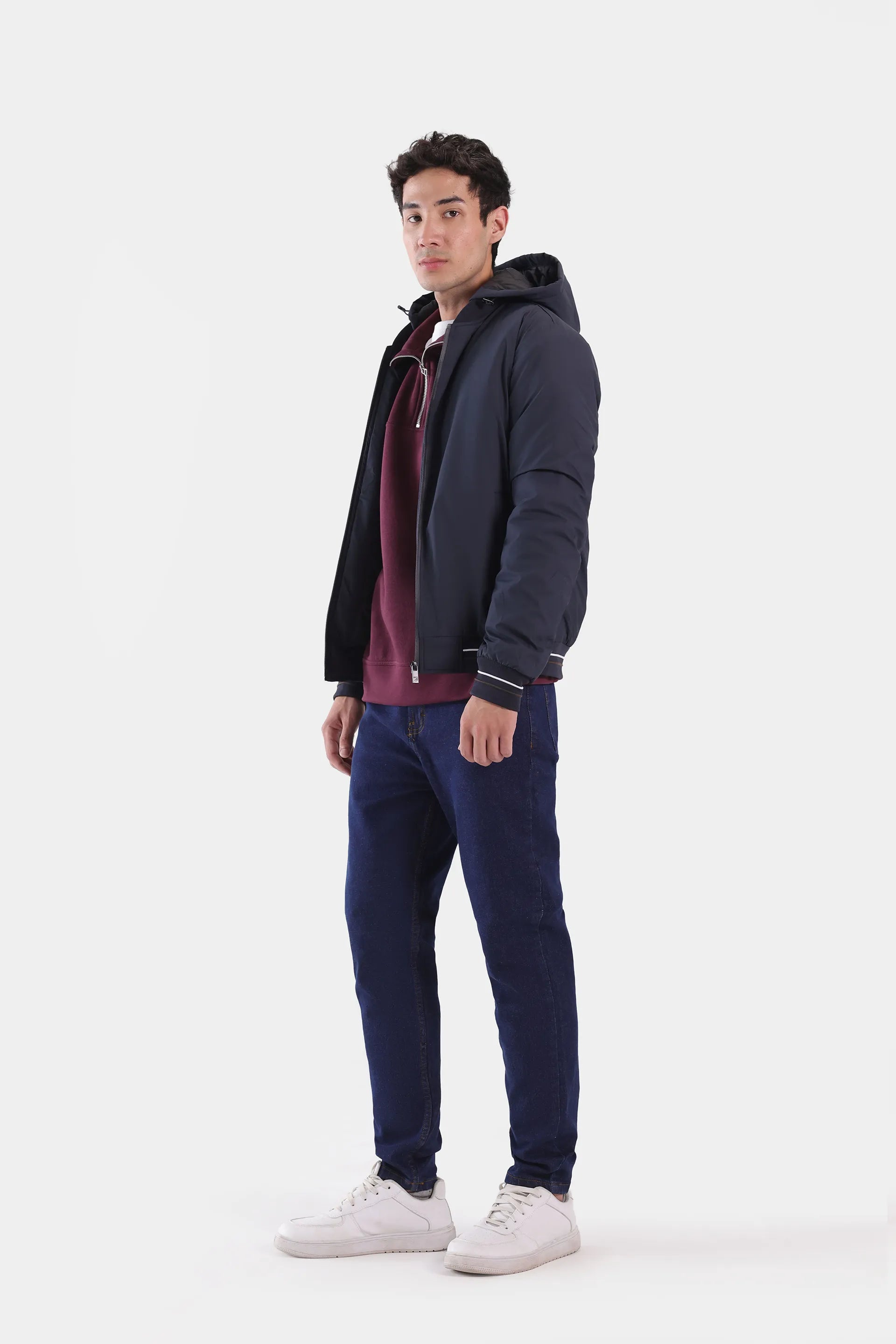 Detachable Hooded Jacket - Cougar Clothing