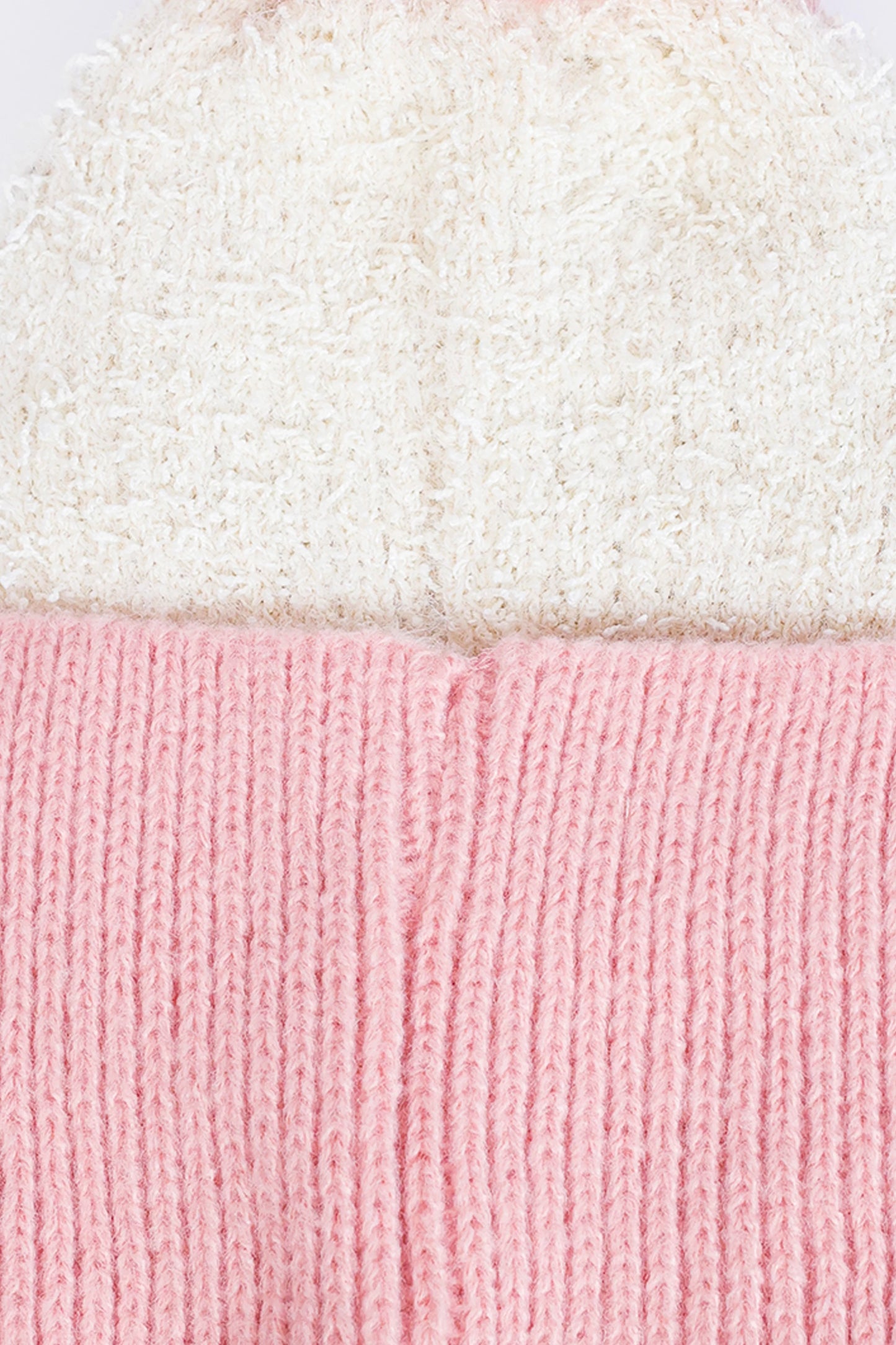 Two-Tone Knit Beanie - Cougar Clothing