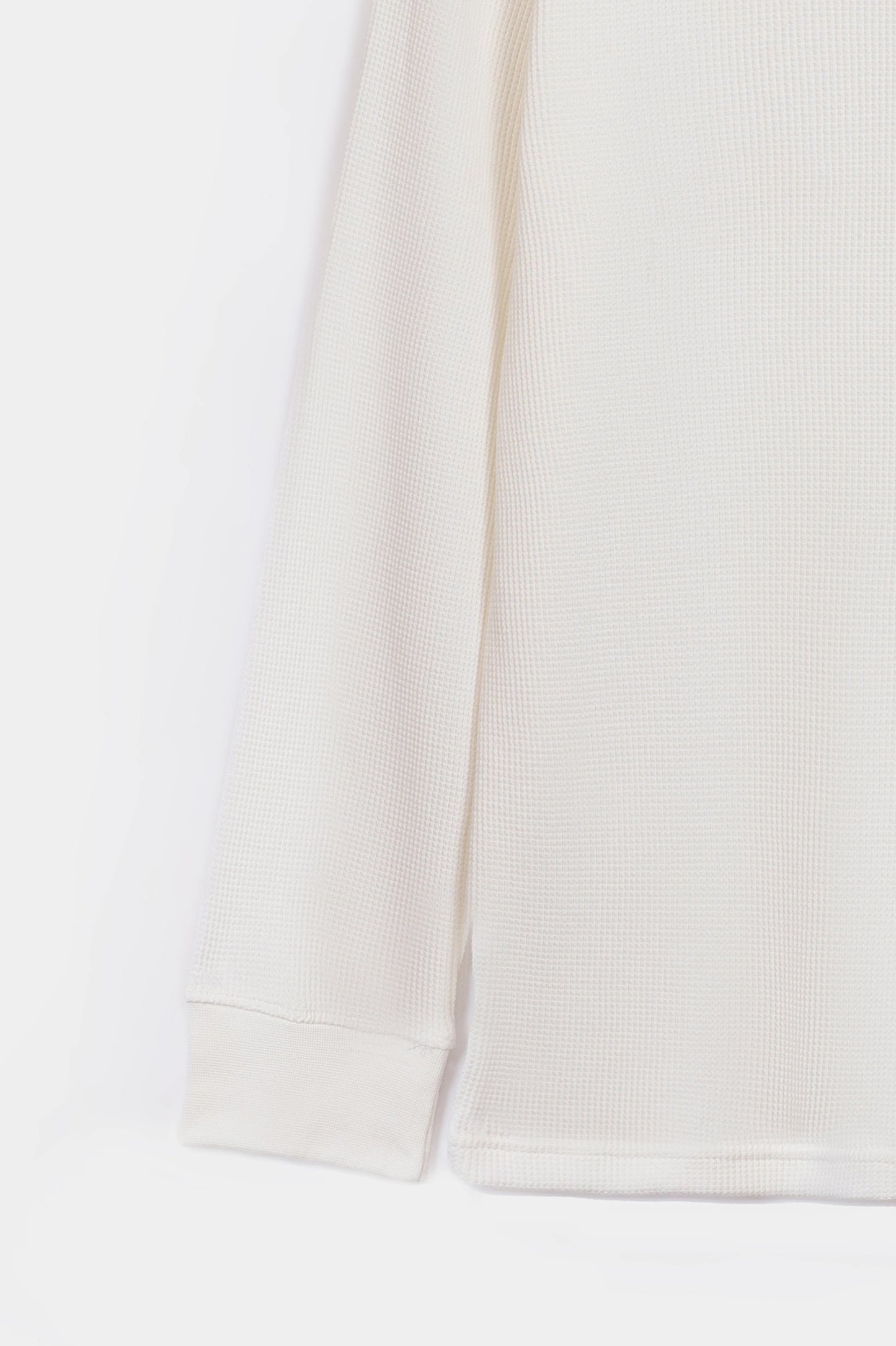 Waffle Knit Henley T-Shirt - Cougar Clothing