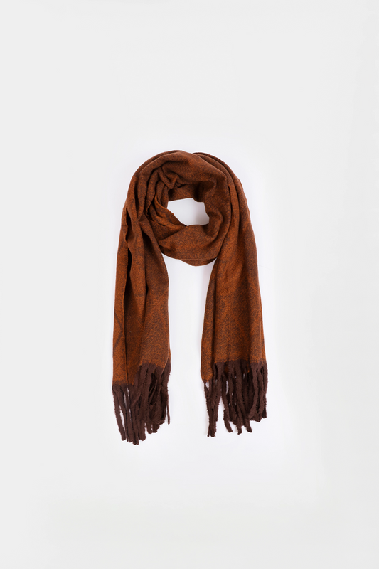 Textured Knitted Shawl - Cougar Clothing