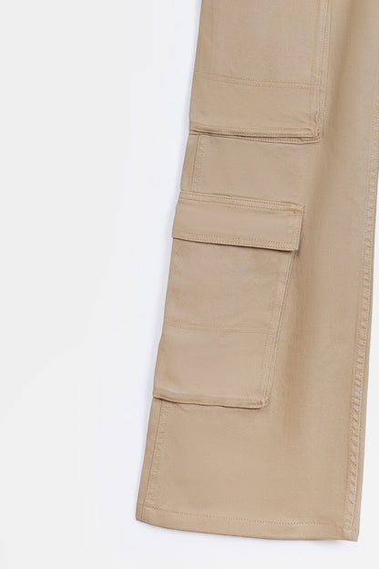 Multi Cargo Boot-Cut Jeans - Cougar Clothing