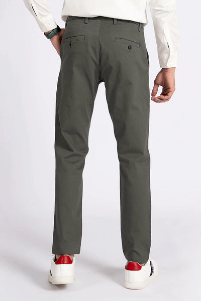 Light Olive Slim Fit Chino Pants