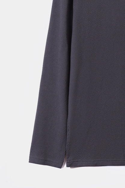 Popcorn Knit T-Shirt - Cougar Clothing