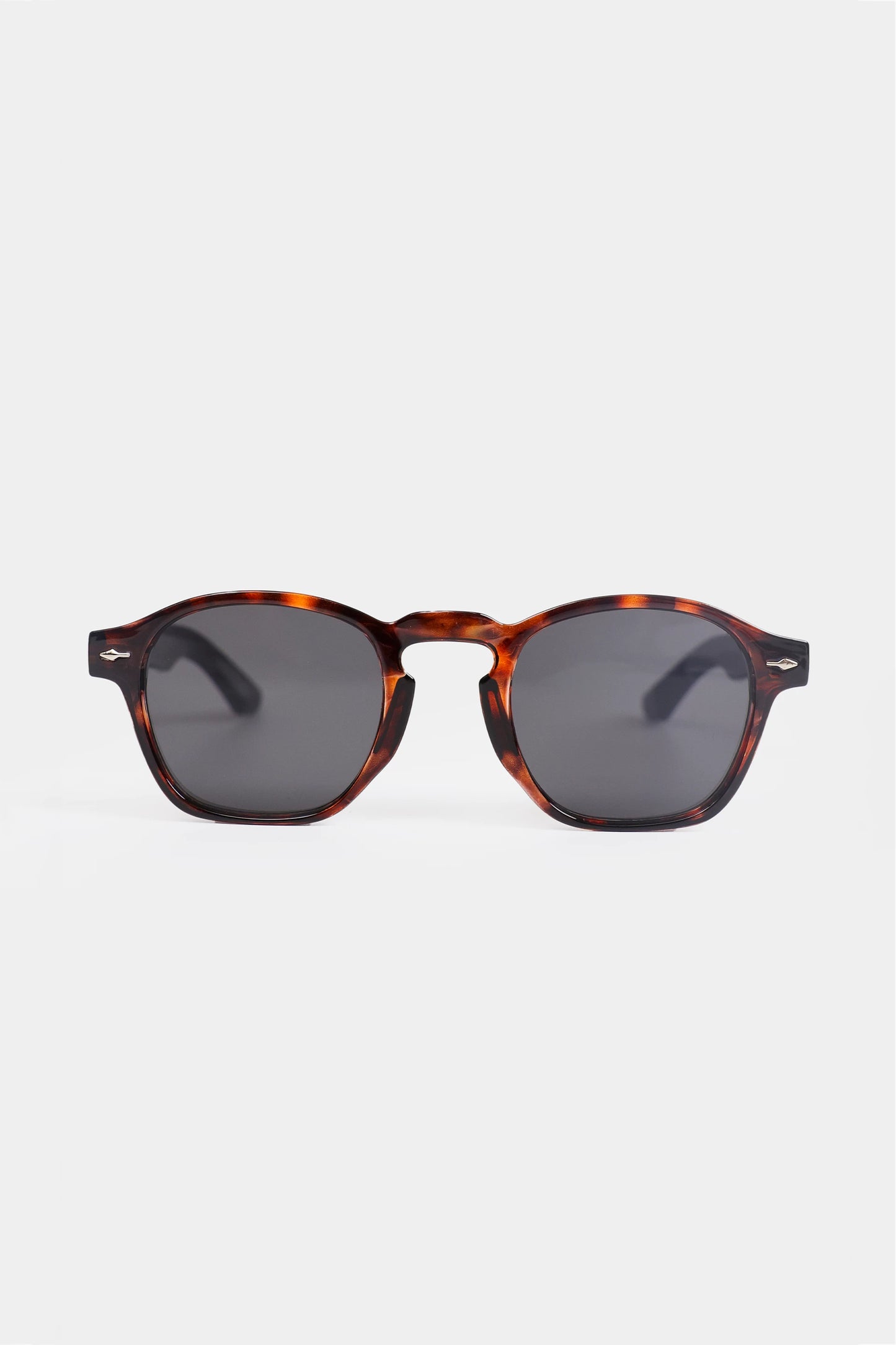 Round-Frame Tortoiseshell Sunglasses - Cougar Clothing