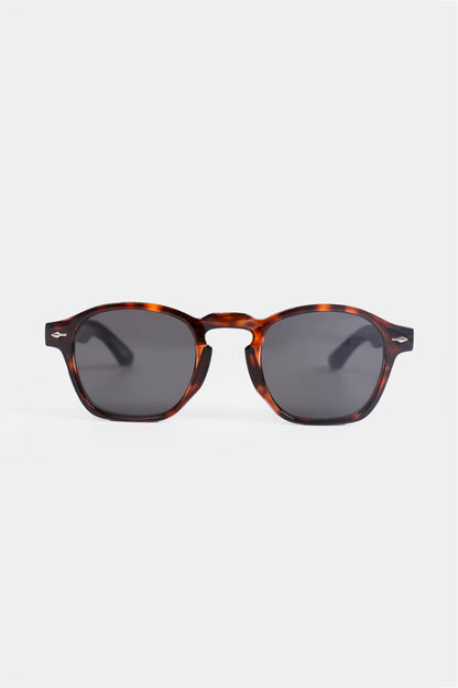 Round-Frame Tortoiseshell Sunglasses - Cougar Clothing
