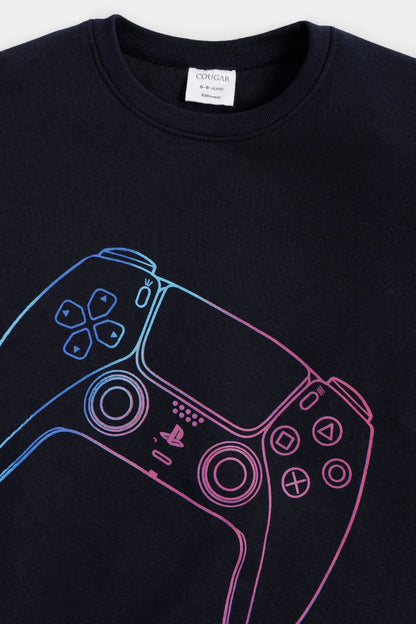 Graphic Print Sweatshirt - Cougar Clothing