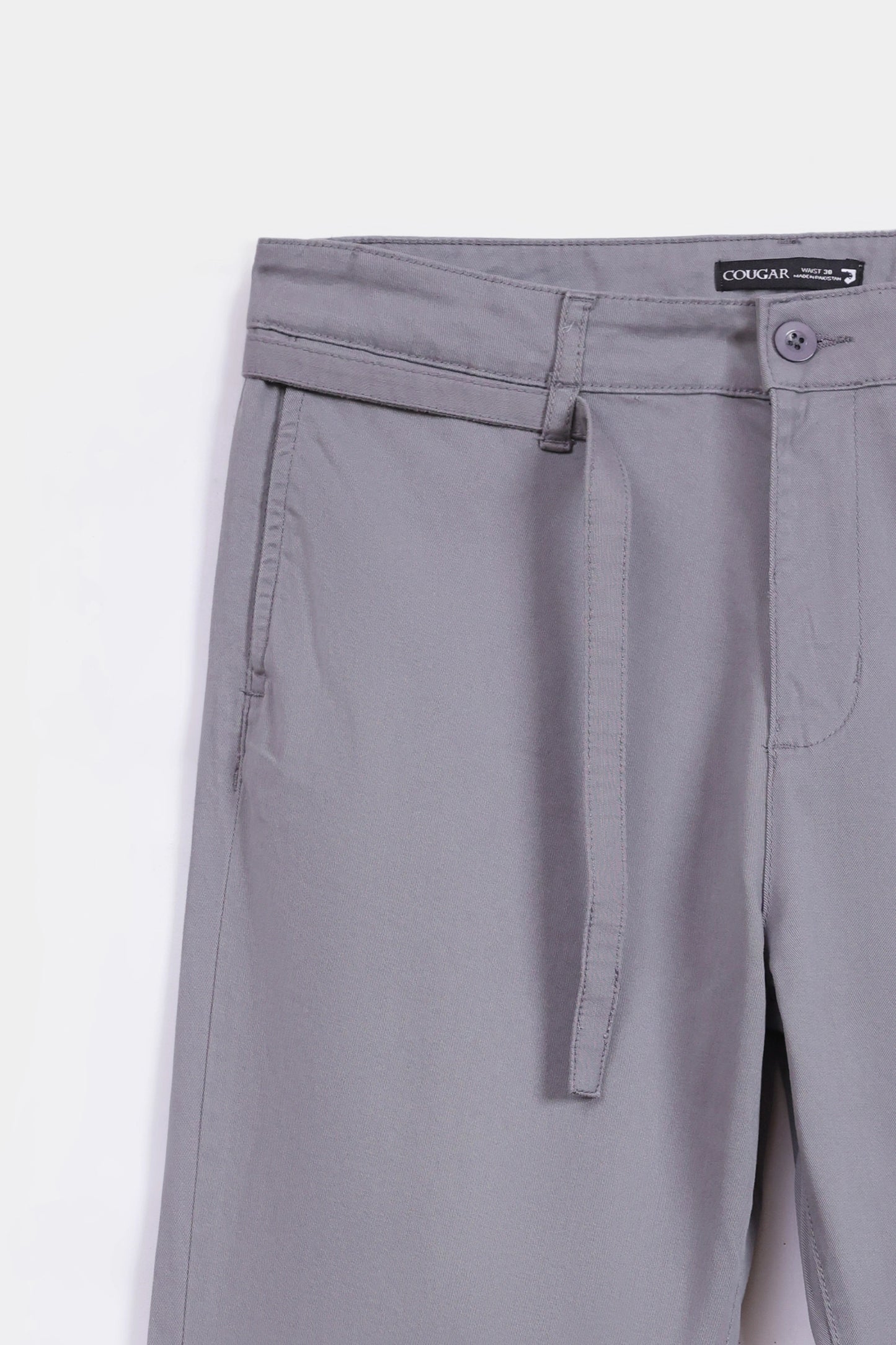 Straight Drawstring Trousers - Cougar Clothing