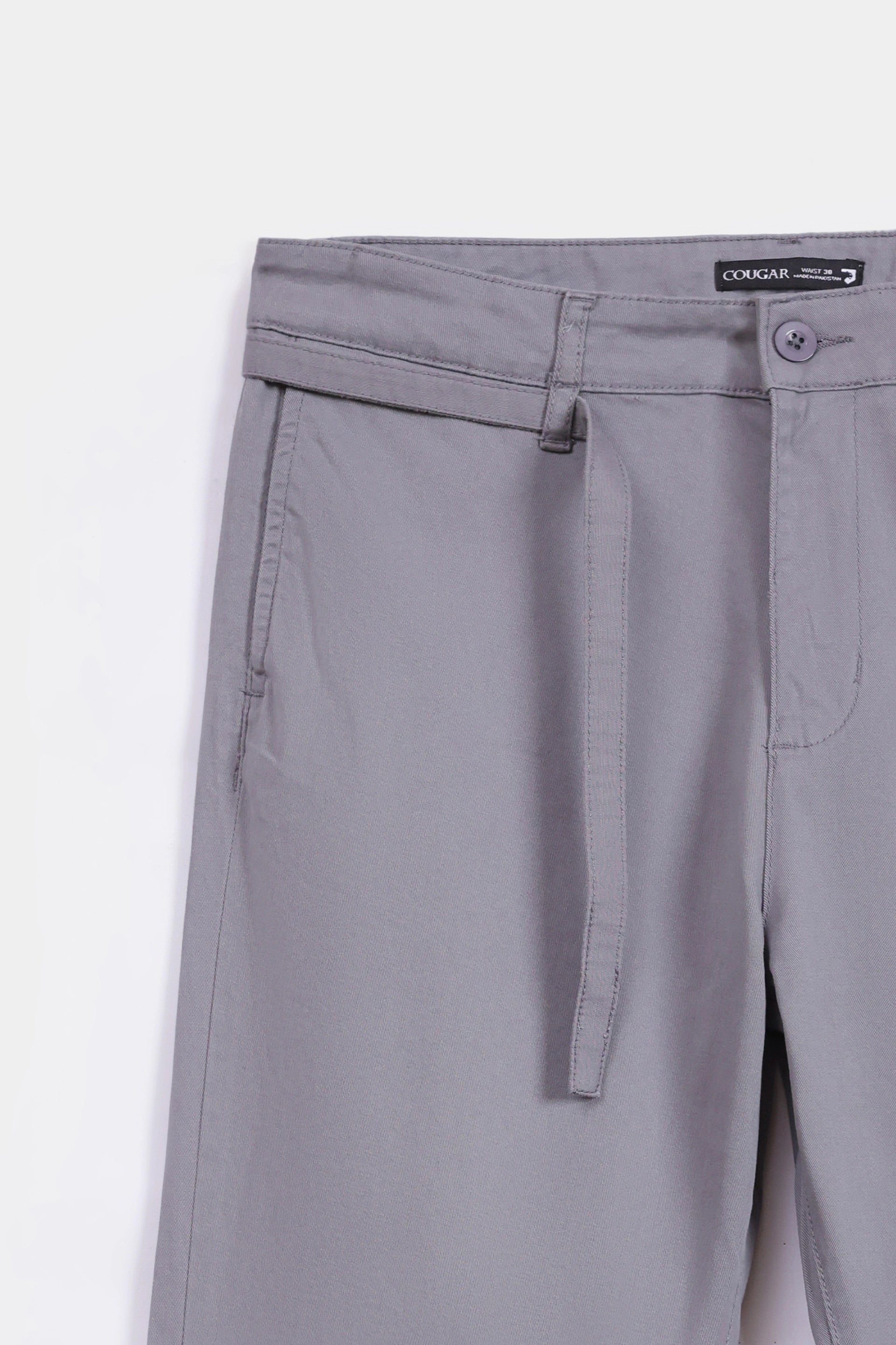 Straight Drawstring Trousers - Cougar Clothing