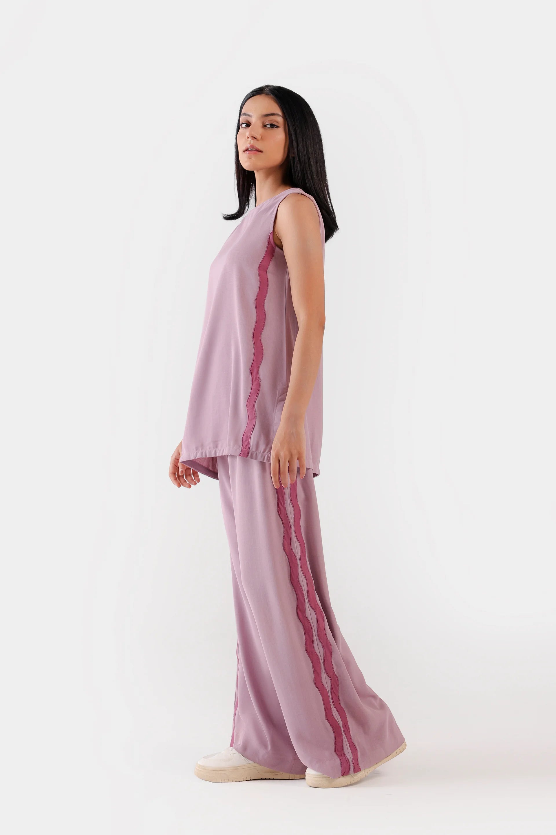 Ric Rac Palazzo Trousers - Cougar Clothing