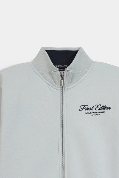 Relaxed Embroidered Bomber Jacket - Cougar Clothing