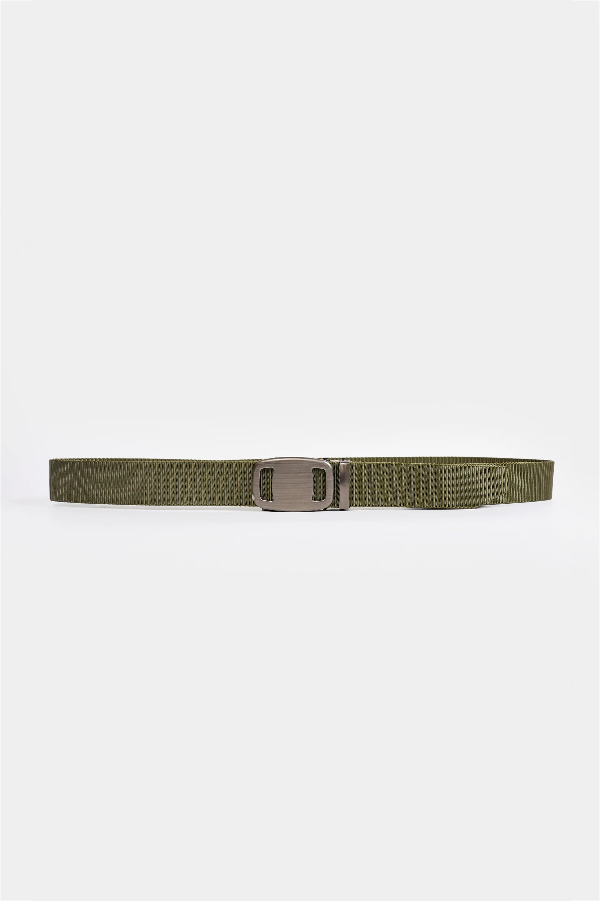 Box-Frame Buckle Canvas Belt - Cougar Clothing