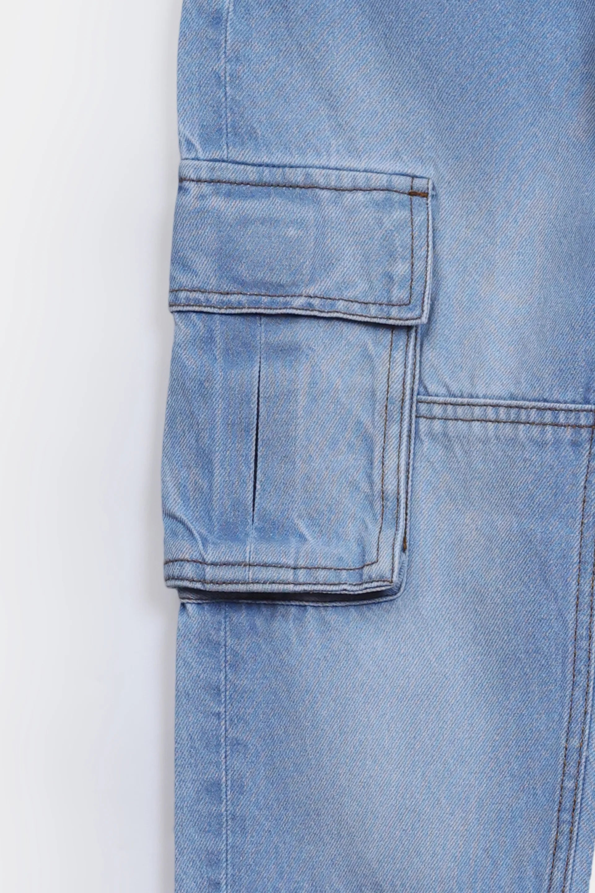 Straight Fit Cargo Jeans - Cougar Clothing