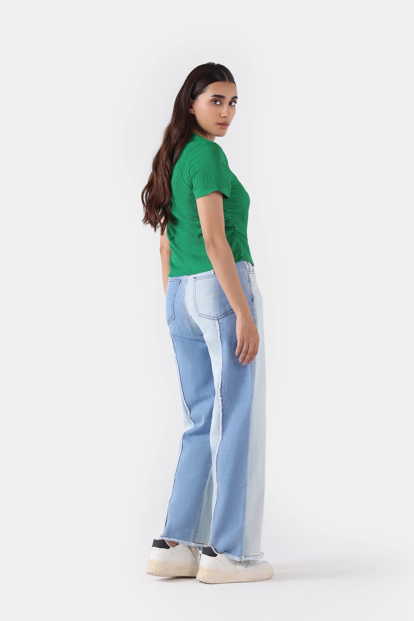 Textured Stretchy Top - Cougar Clothing