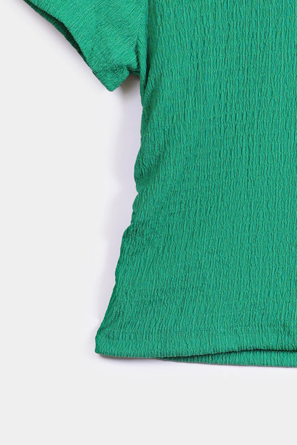 Textured Stretchy Top - Cougar Clothing