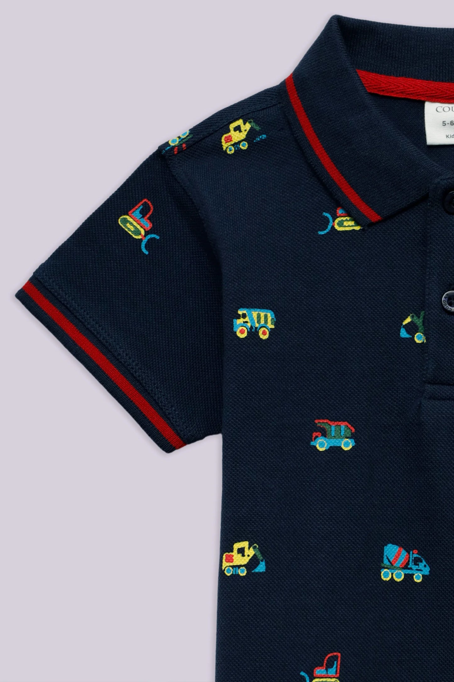 All Over Printed Polo - Cougar Clothing