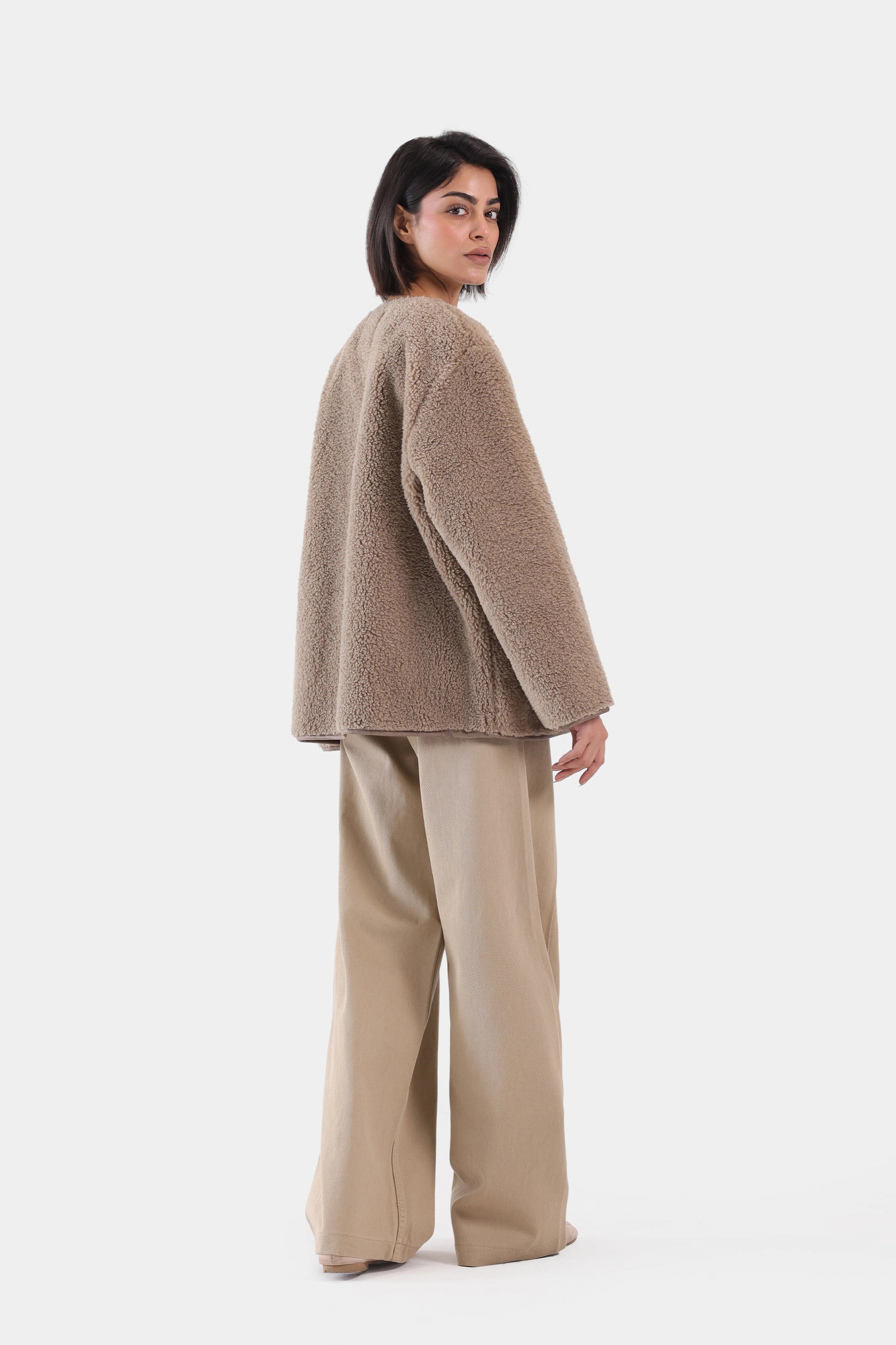 Soft Plush Coat - Cougar Clothing