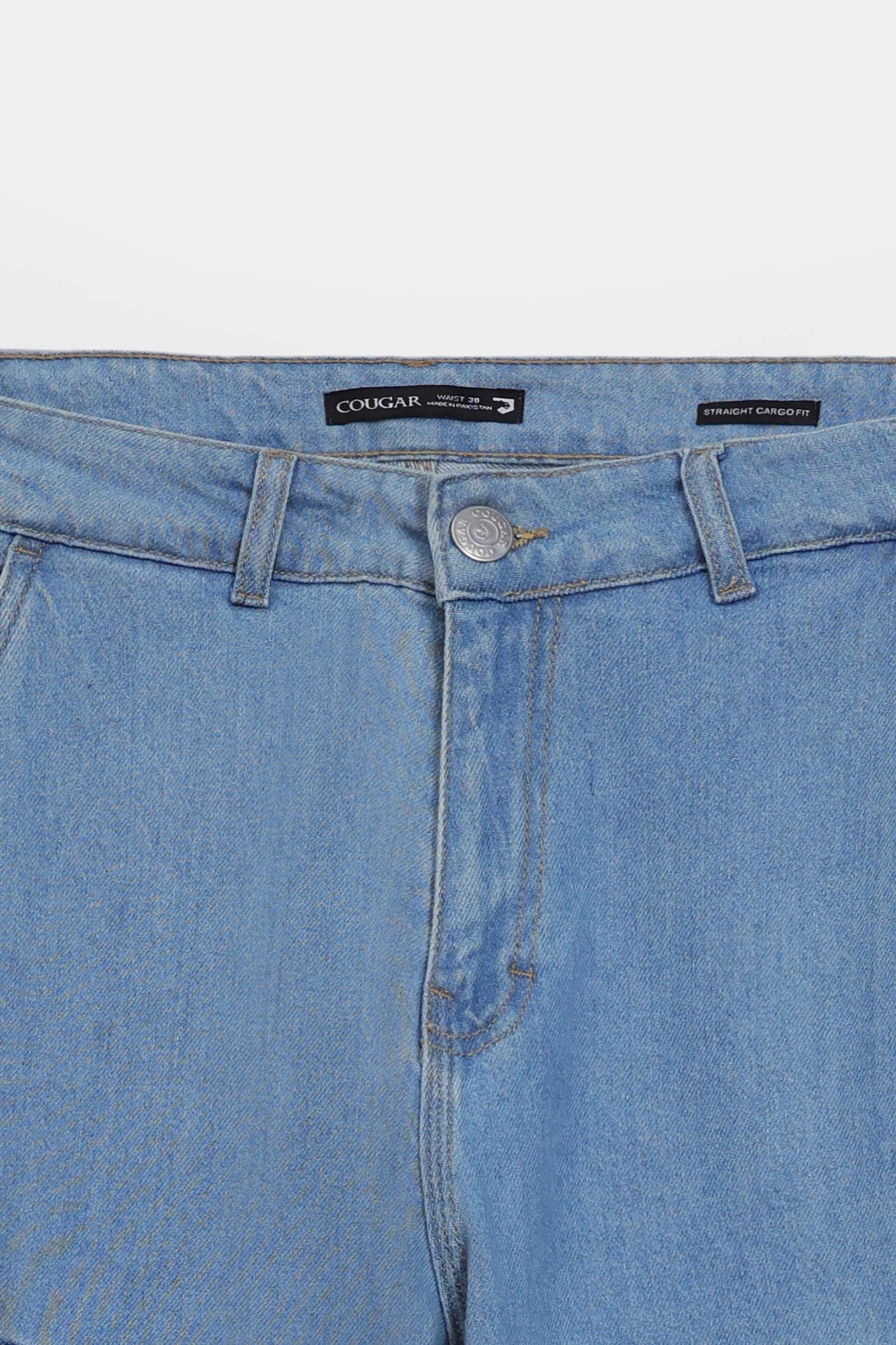 Straight Cargo Jeans - Cougar Clothing