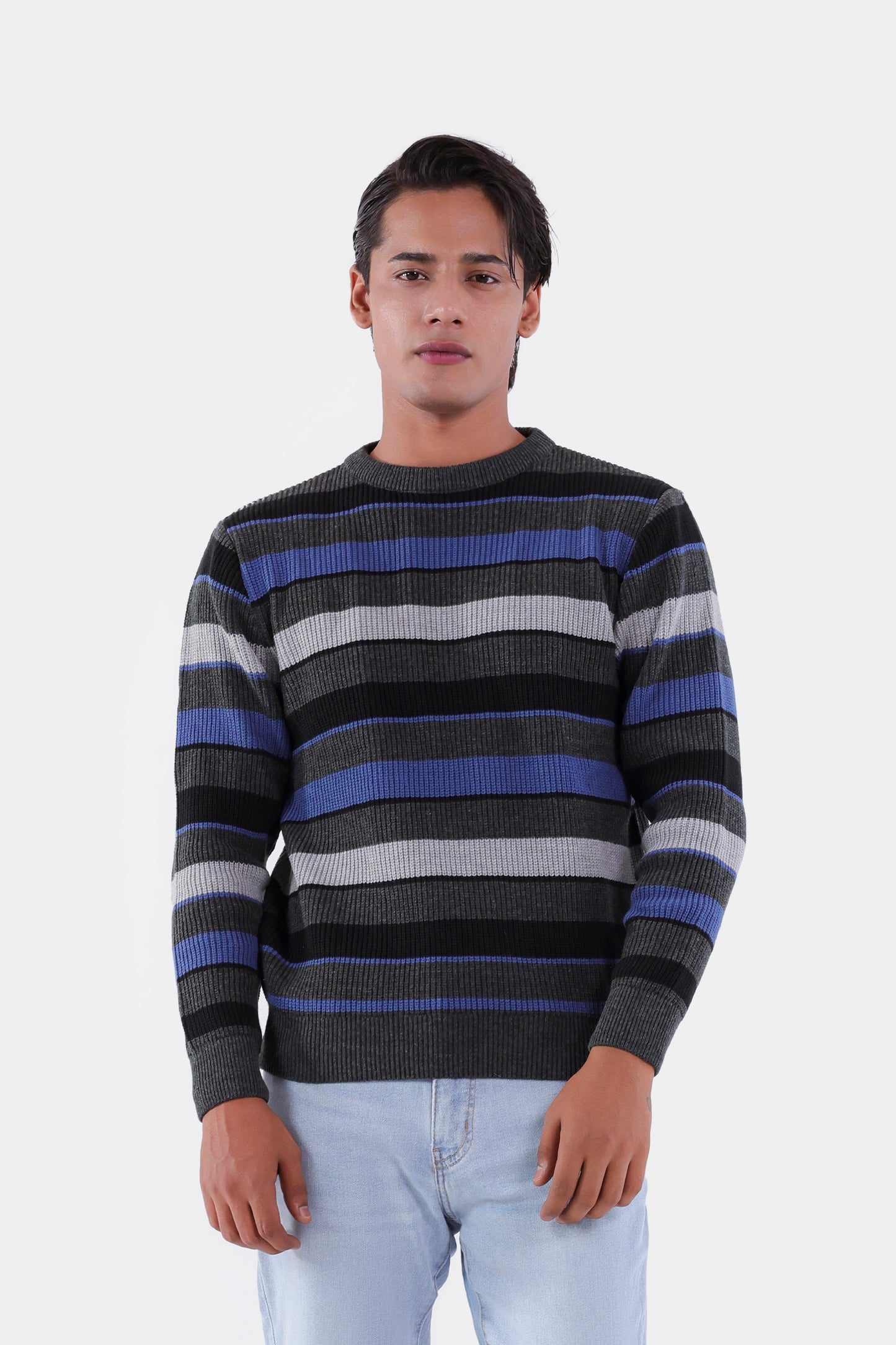 Jacquard Knit Sweater - Cougar Clothing