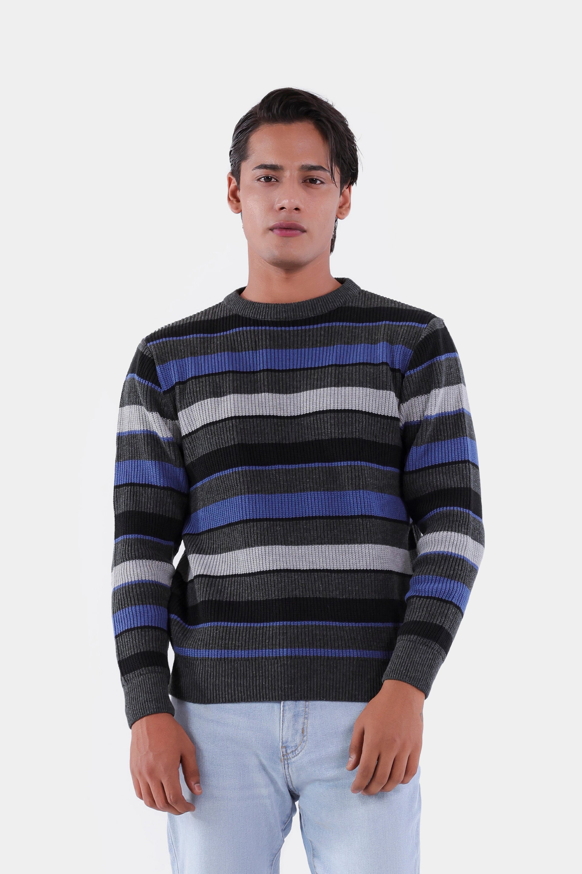 Jacquard Knit Sweater - Cougar Clothing