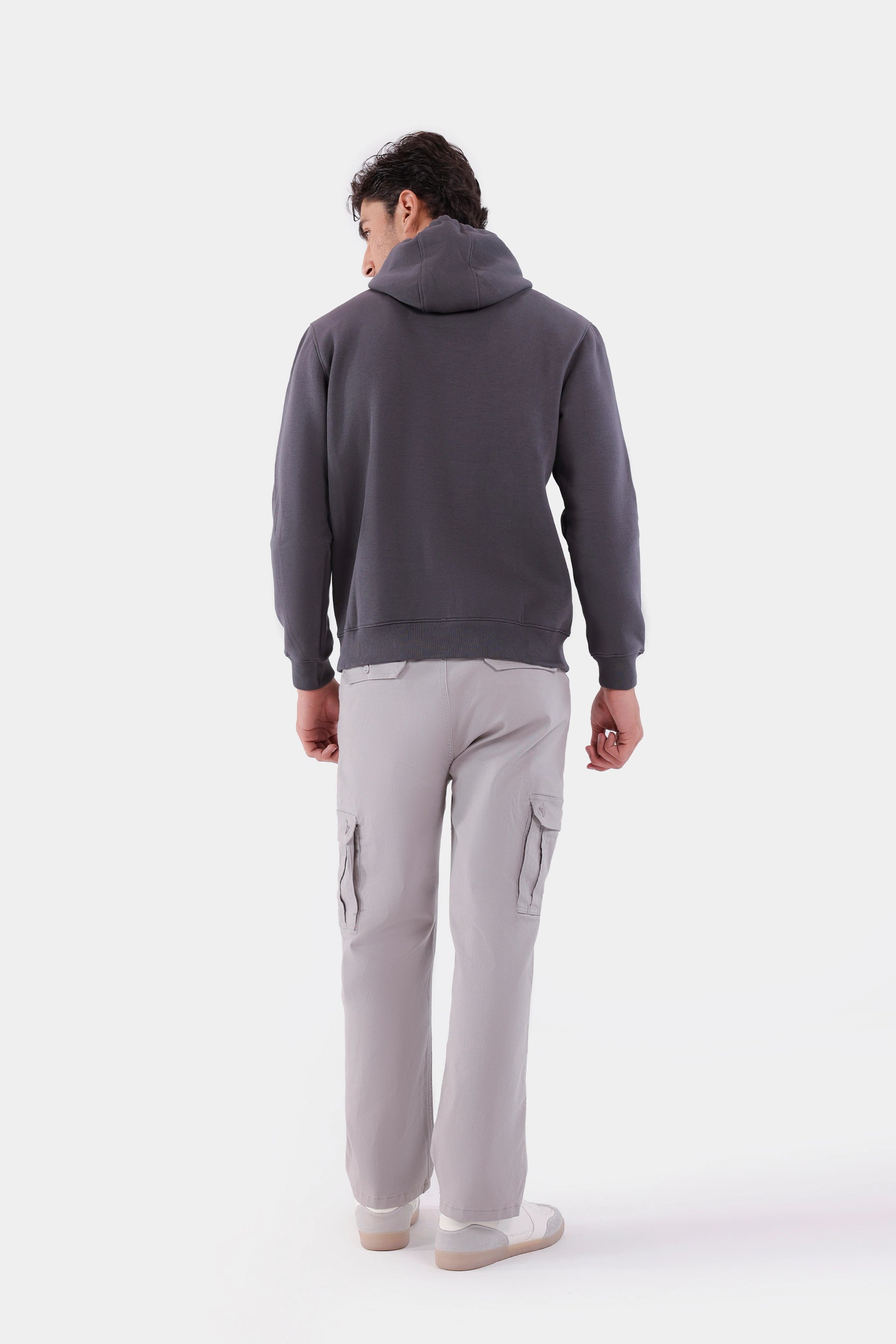 Basic Drawcord Hoodie - Cougar Clothing