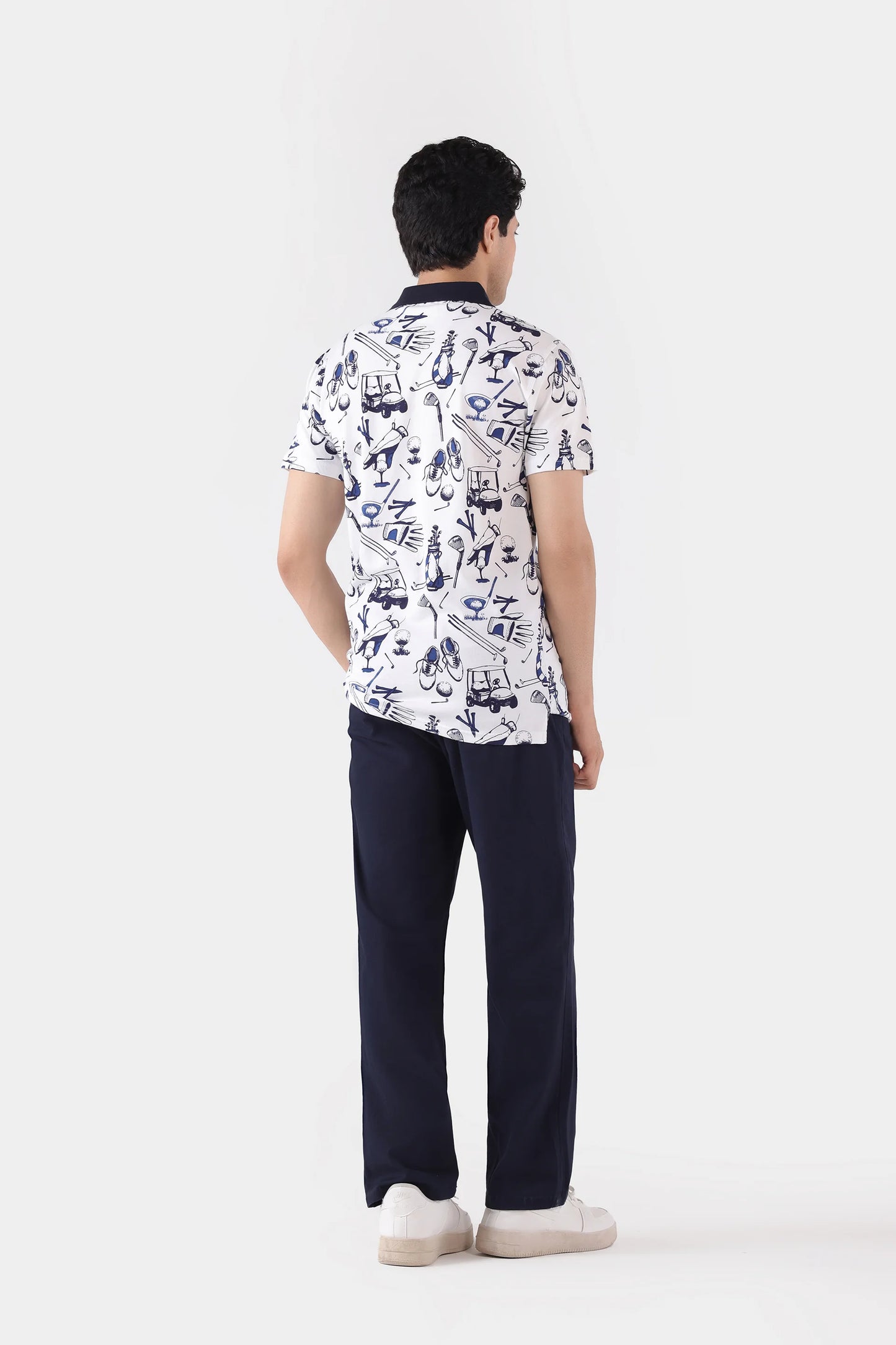 All Over Printed Polo - Cougar Clothing