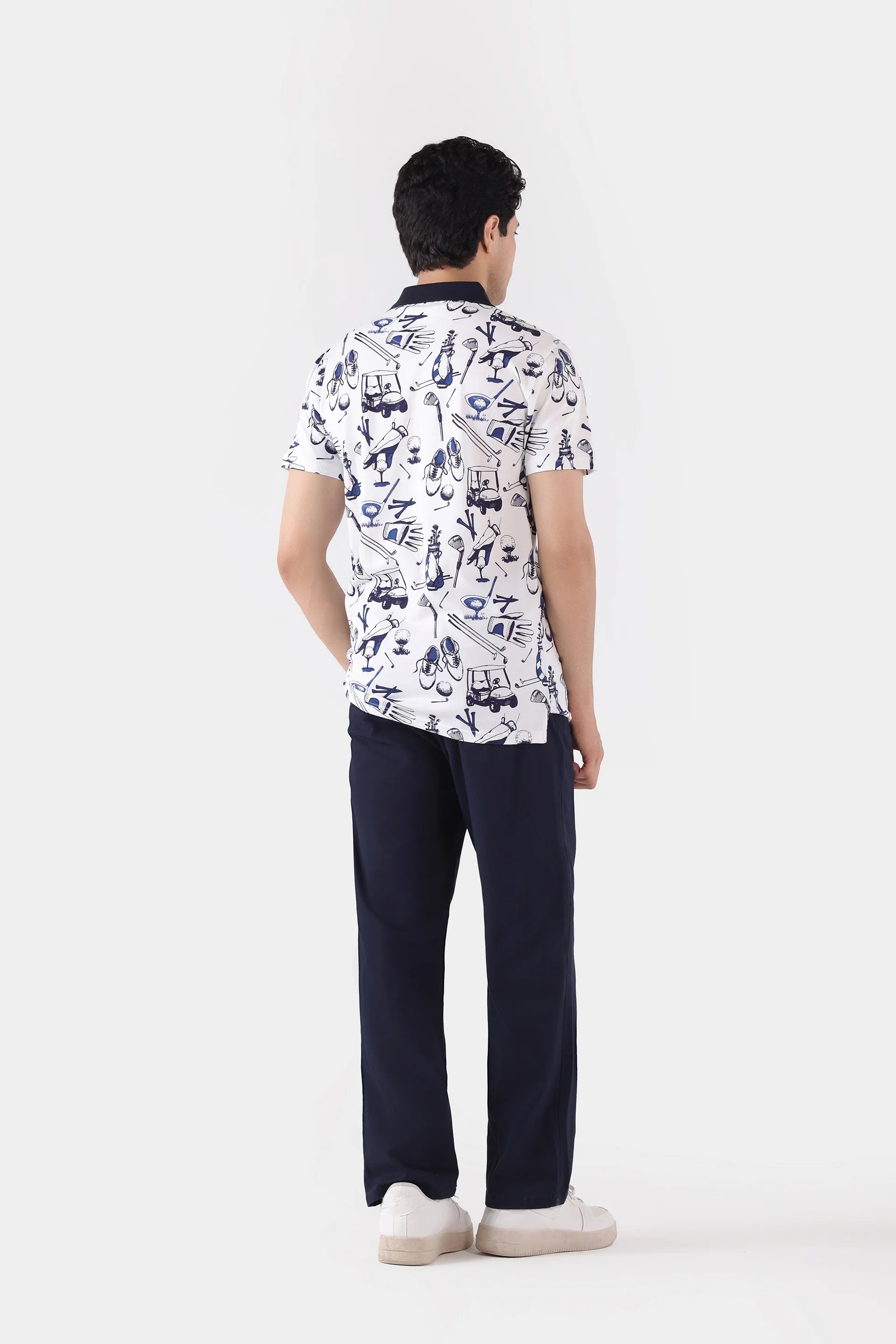 All Over Printed Polo - Cougar Clothing