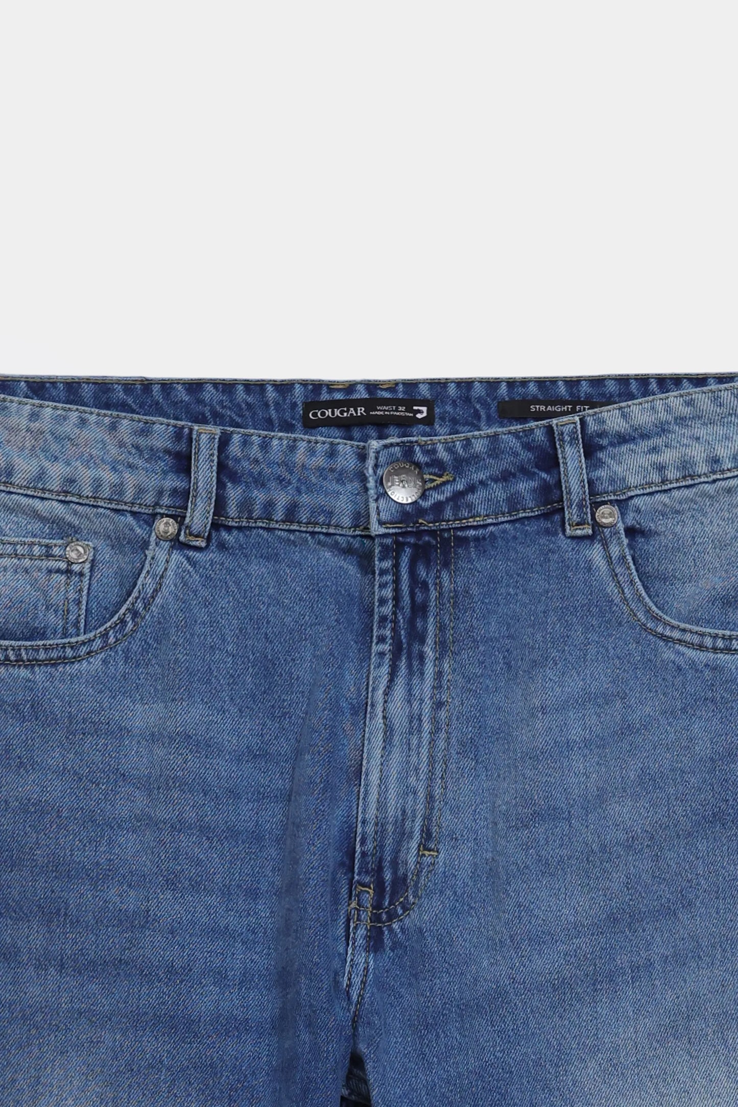 Straight Fit Jeans - Cougar Clothing