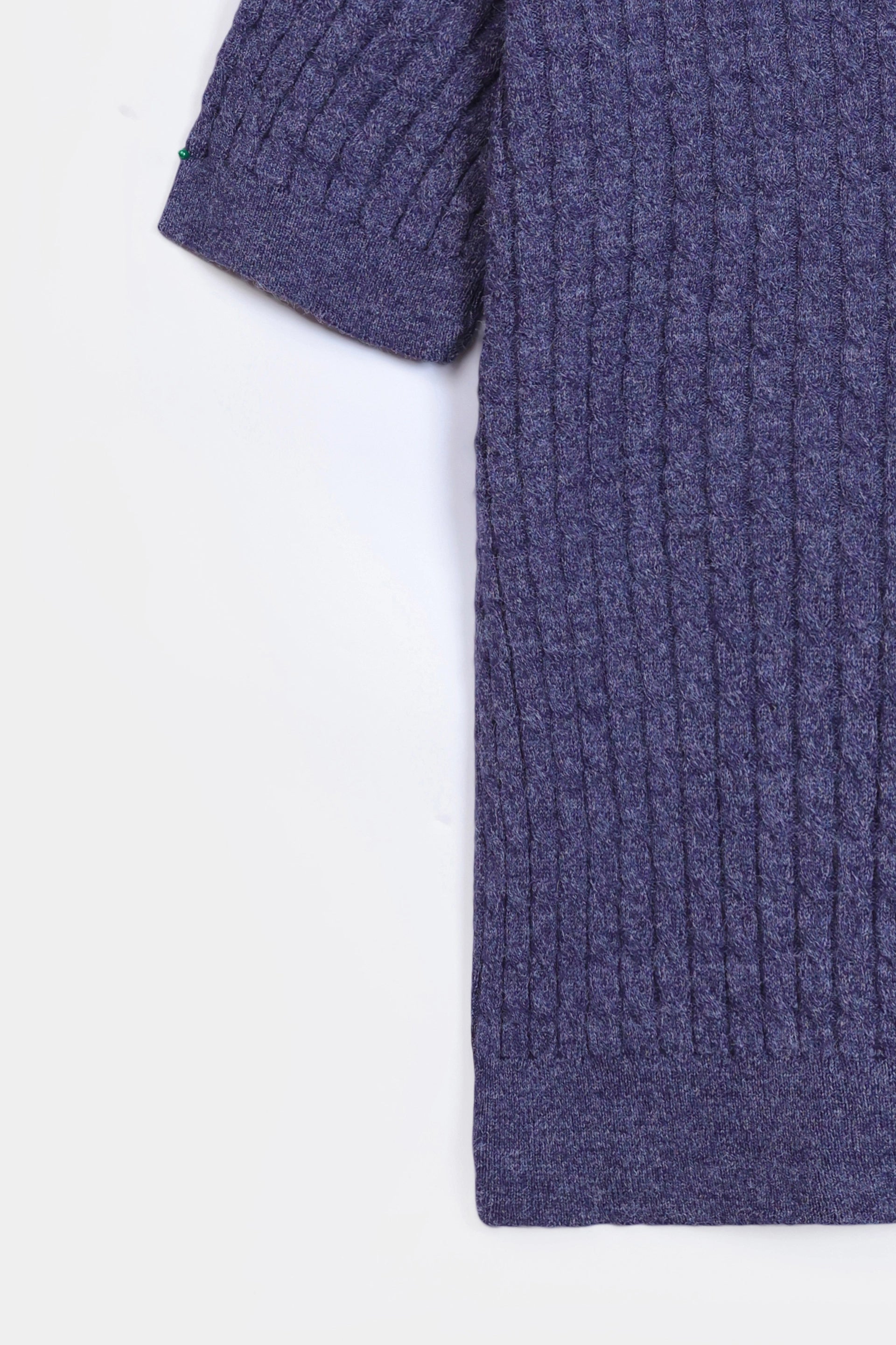 Cable Knit Short Sleeved Cardigan - Cougar Clothing