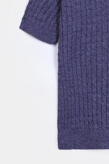 Cable Knit Short Sleeved Cardigan - Cougar Clothing