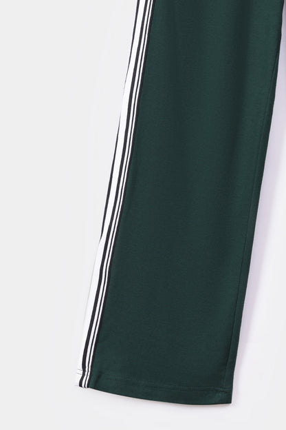 Straight Side Striped Trousers - Cougar Clothing