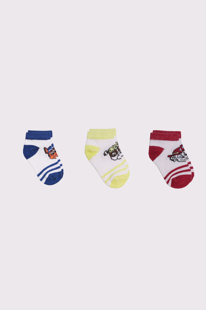 Pack of 3 Graphic Ankle Socks - Cougar Clothing